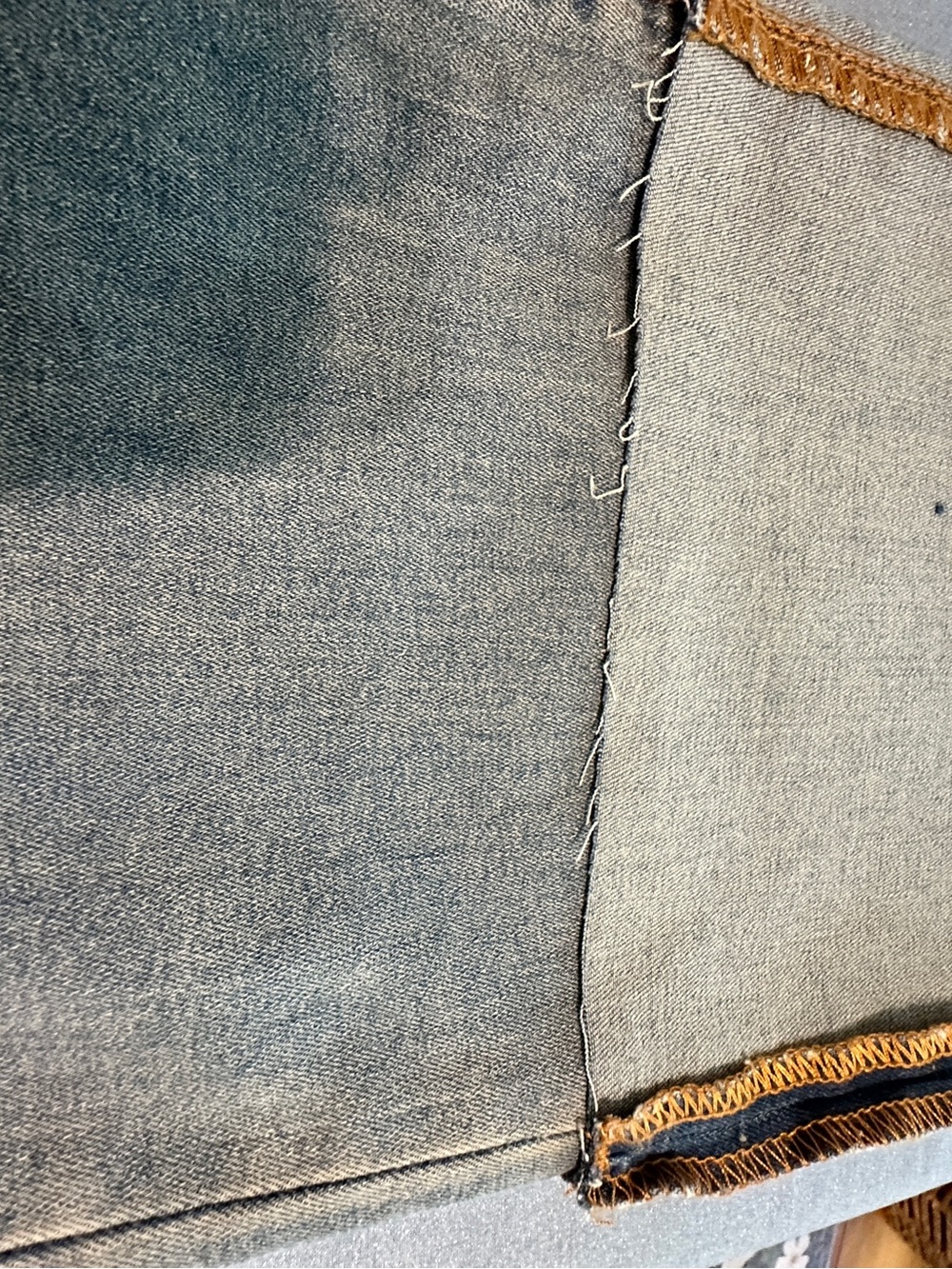 Relaxed Boyfriend Jeans with Wide Cuffs - Light Blue - Picture 3 of 3